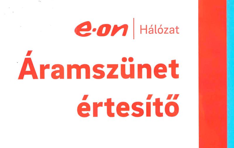 Eon áramszünet